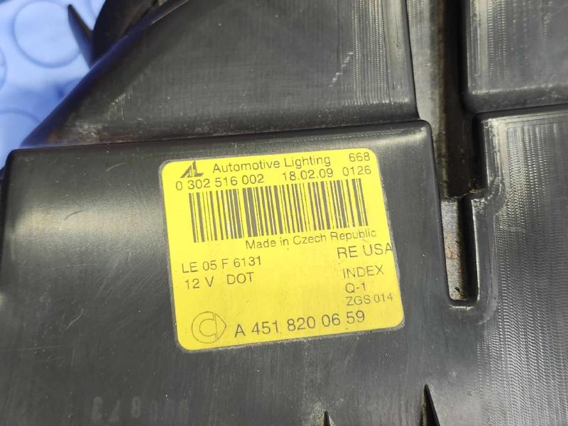 2008-2015 Smart Fortwo Headlight Assembly Right Passenger Side OEM 4518202459,RH