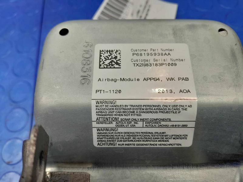 2014 Jeep Grand Cherokee Air Bag
