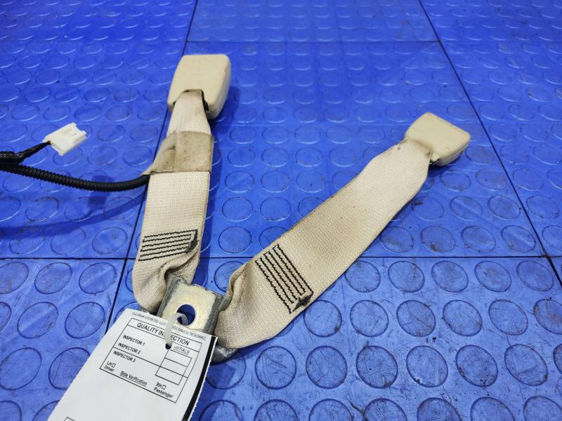 2018 Toyota Highlander Rear Seat Belt