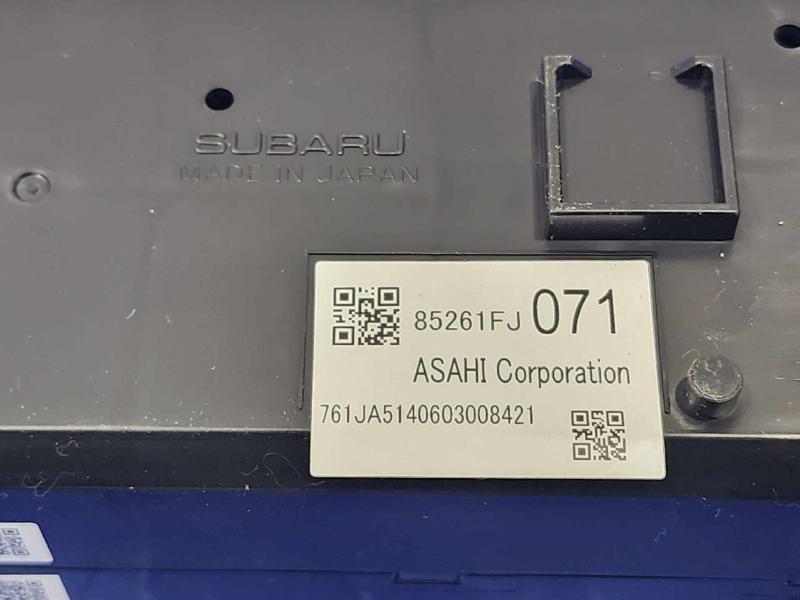 2014 Subaru Crosstrek Info-Gps-Tv Screen