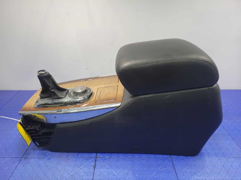 2011-2014 Infiniti QX80 Center Floor Console Assembly Black Leather OEM 969101ZS4B