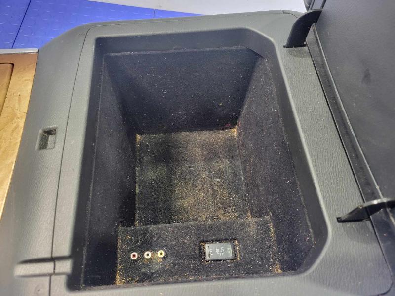 2011-2014 Infiniti QX80 Center Floor Console Assembly Black Leather OEM 969101ZS4B