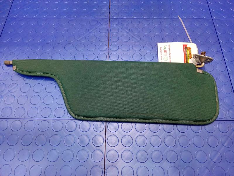 1977-1980 Ford Granada Sun Visor Left Driver Side Green Vinyl Genuine OEM ,LH