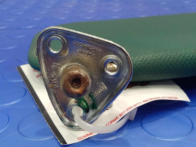1977-1980 Ford Granada Sun Visor Left Driver Side Green Vinyl Genuine OEM ,LH