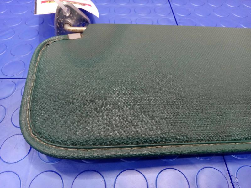 1977-1980 Ford Granada Sun Visor Left Driver Side Green Vinyl Genuine OEM ,LH
