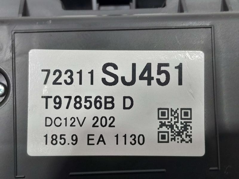 2019 Subaru Forester Heater A/C Control