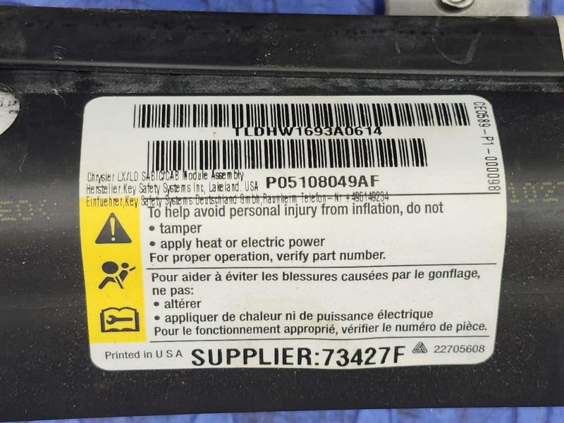 2013 Chrysler 300 Air Bag