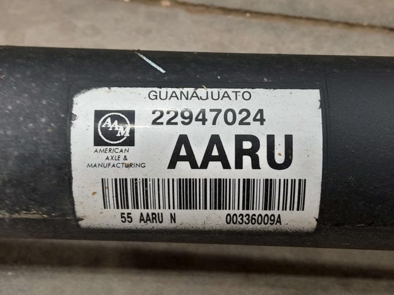 2016 Chevrolet Trax Rear Drive Shaft