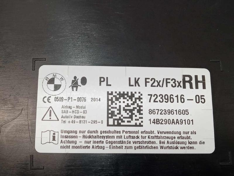 2015 BMW 428i Air Bag