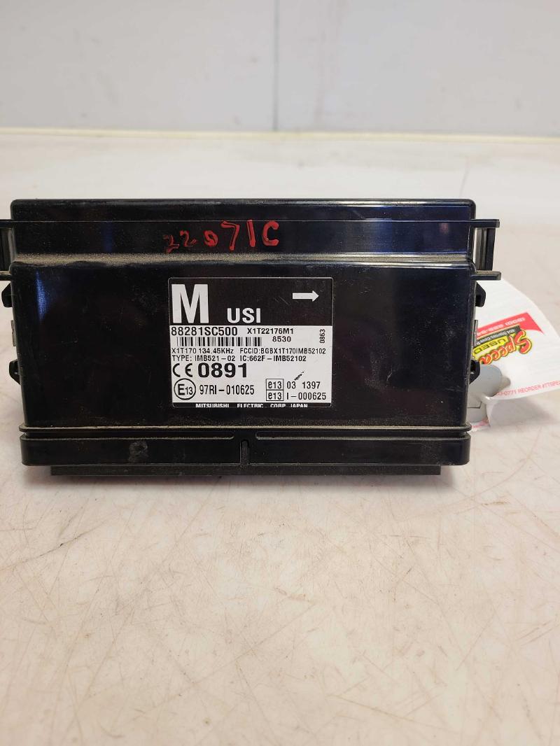 2009 Subaru Forester Chassis Brain Box