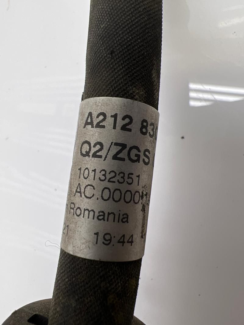 2010 Mercedes Benz E63 W212 AC Refrigerant Liquid Hose OEM 2128307315