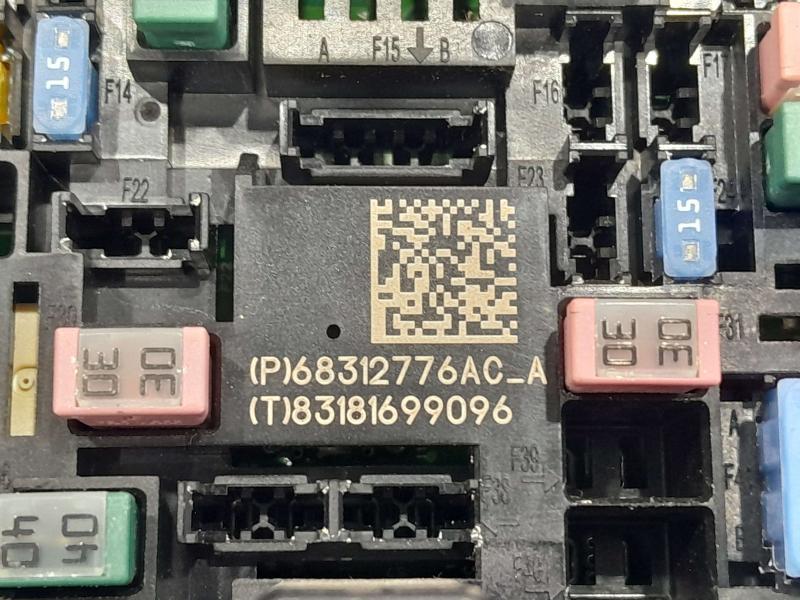 2019 Dodge Ram 1500 Power Distribution Center Fuse Box OEM 68312776AC