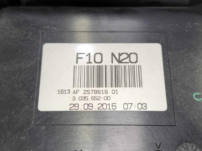 2016 BMW 528I Evaporator Canister