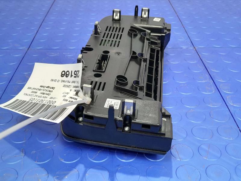 2017 Jaguar XE Heater A/C Control