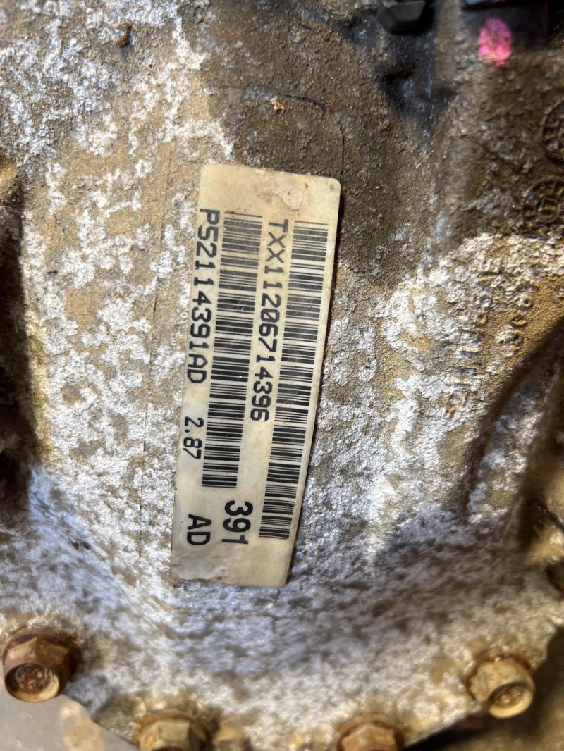 2008 Dodge Charger Carrier/Differential Assembly