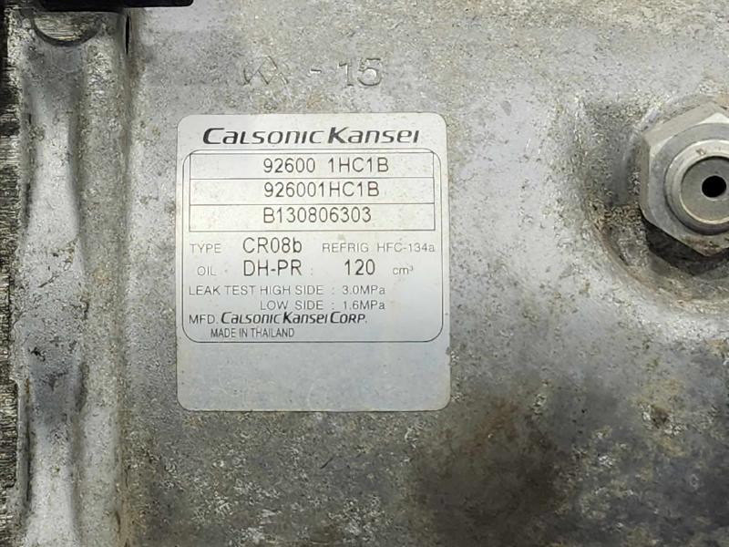 2014 Nissan Versa A/C Air Compressor