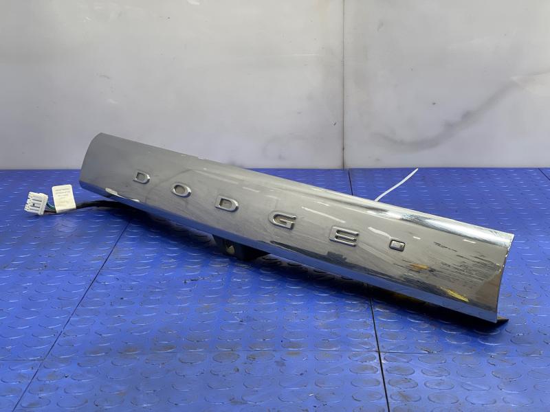 2011-2013 Dodge Durango License Lamp Applique Tail Finish Panel Genuine OEM