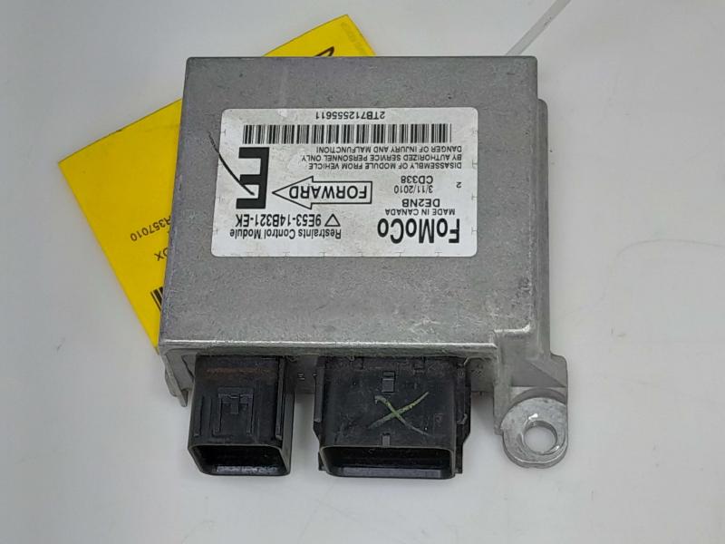 2010 Ford Fusion Hybrid SRS Restraint Control Module OEM 9E5314B321EK