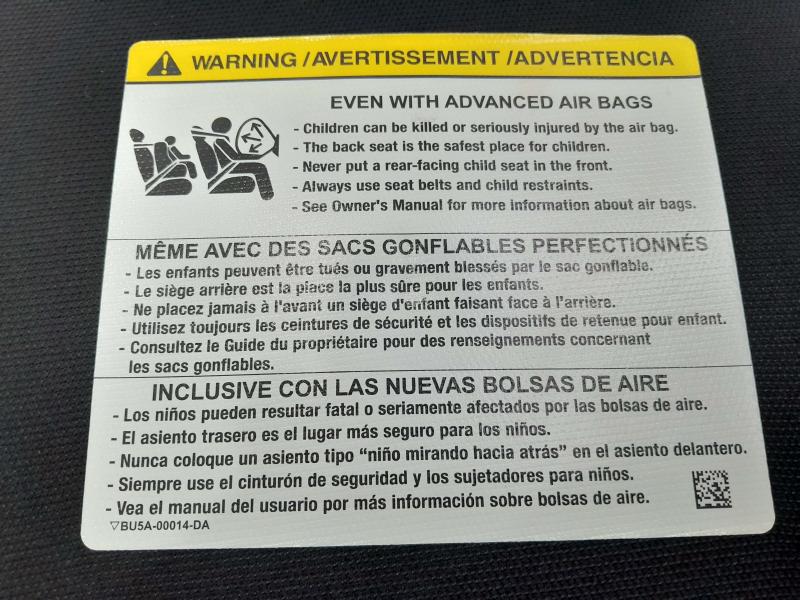 2017 Lincoln Continental Sun Visor