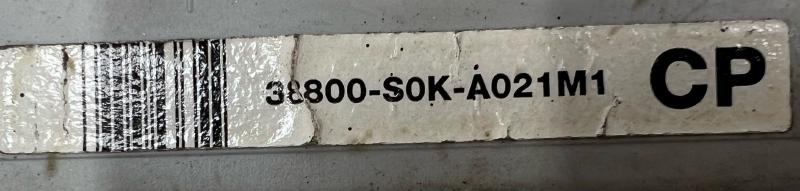 2000 2001 Acura TL Front Multiplex Module LH Driver Side OEM 38800-SOK-A02
