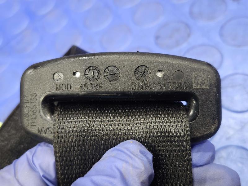 2017 BMW X1 Rear Seat Belt