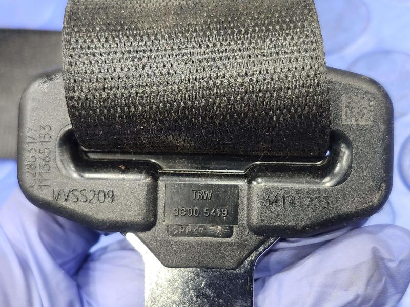 2017 BMW X1 Rear Seat Belt