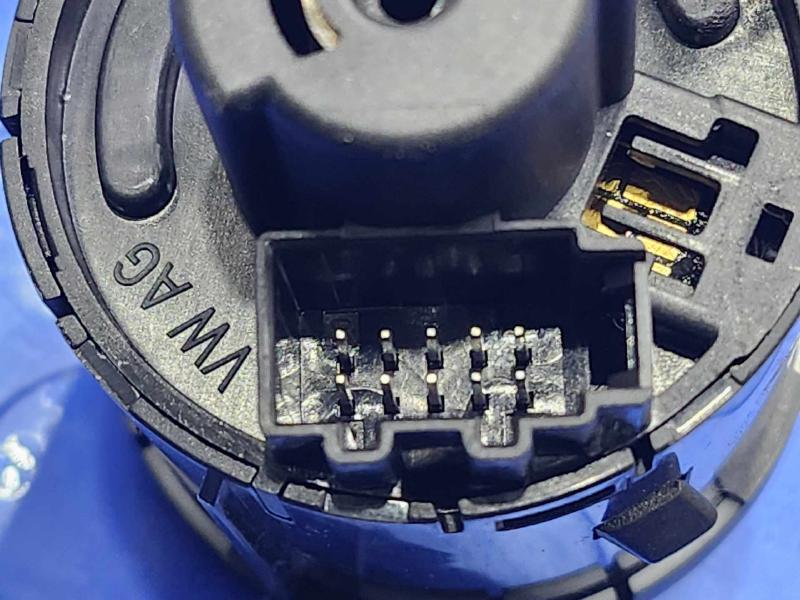 2019-2021 Volkswagen Jetta Headlight Control Switch Black OEM 5G1941431WHS
