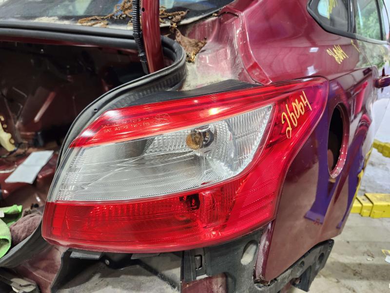 2014 Ford Focus Tail Light Assembly