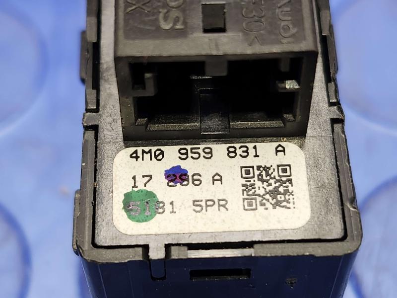 2017-2025 Audi A4 Trunk Relase Switch Genuine OEM Part 4M0959831A5PR