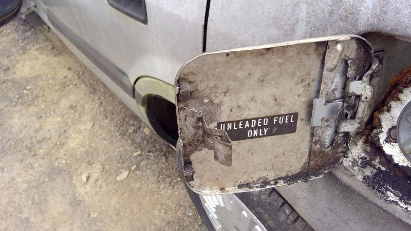 1986 - 1989 Honda Accord Sedan Fuel Filler Door Gas Flap Gray OEM