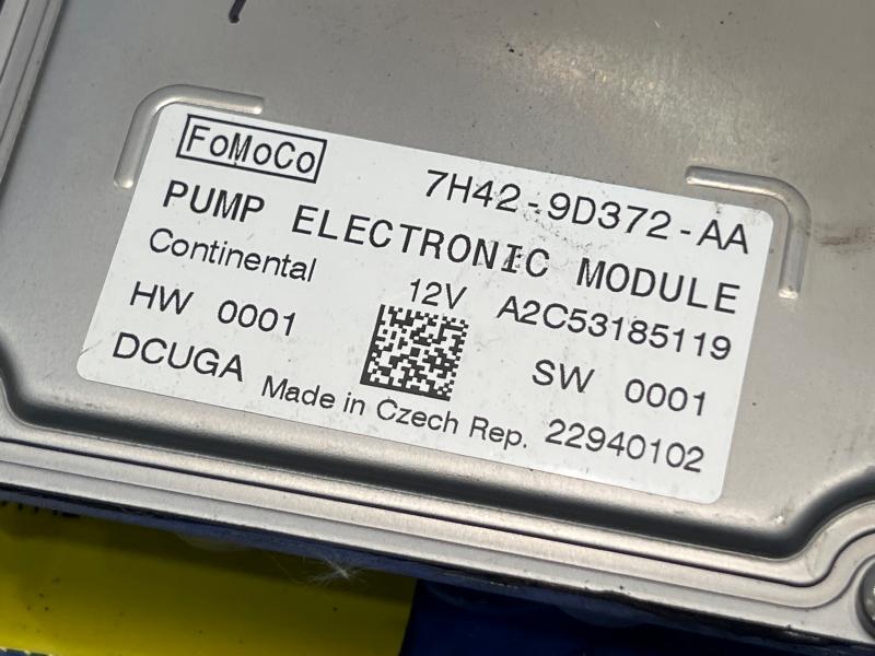 2013 Range Rover Evoque Land Rover LR2 Fuel Pump Control Module OEM 7H429D372AA