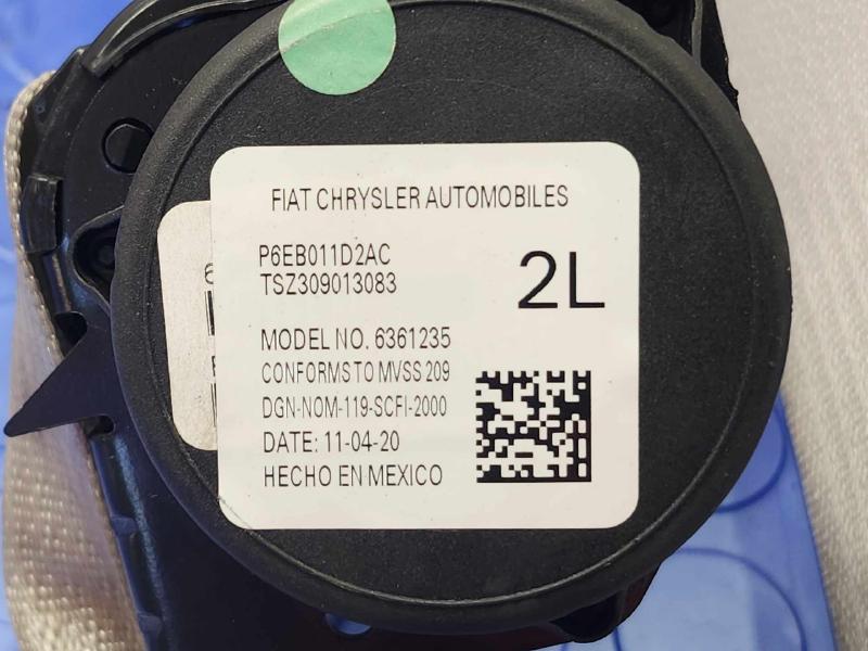 2021 Chrysler Voyager Rear Seat Belt