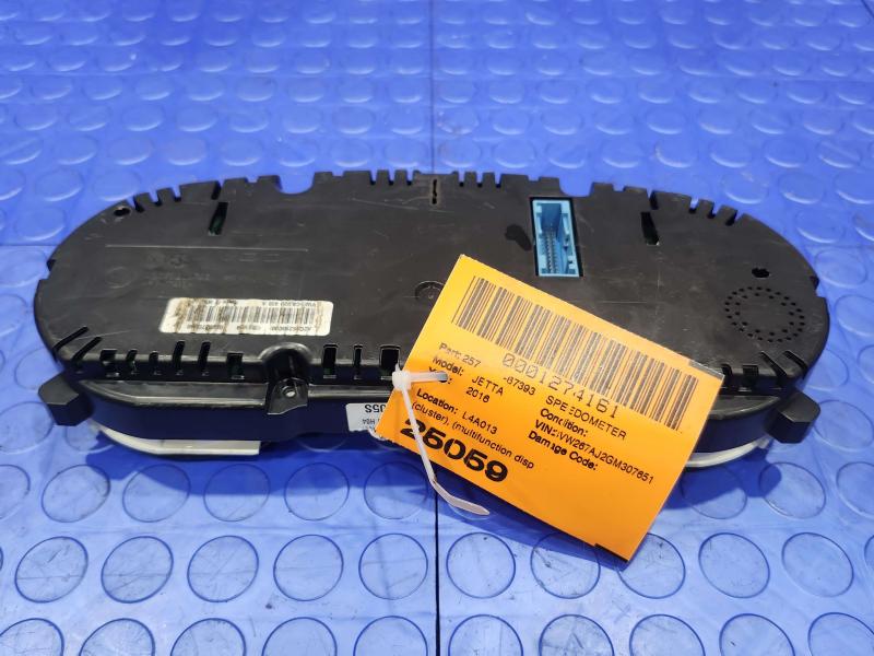 2016 Volkswagen Jetta Speedometer