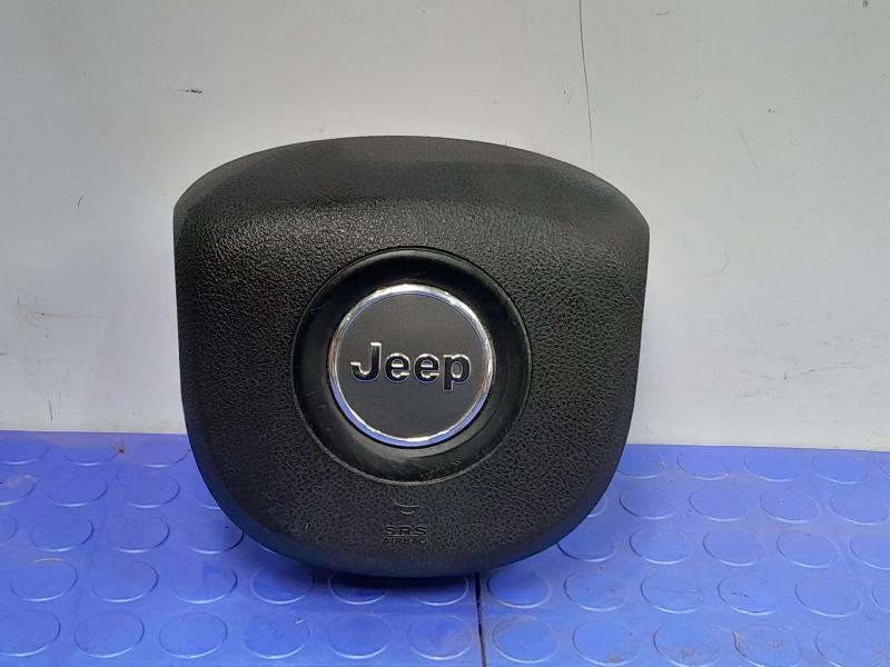 2014-2018 Jeep Cherokee Driver Steering Wheel Air Bag Black OEM 6GF72DX9AB
