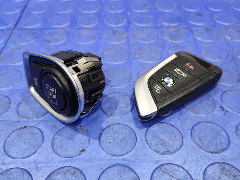 2016-2022 BMW X1 F48 Keyless Ignition Push Button Start Stop Switch with FOB OEM 61319289135