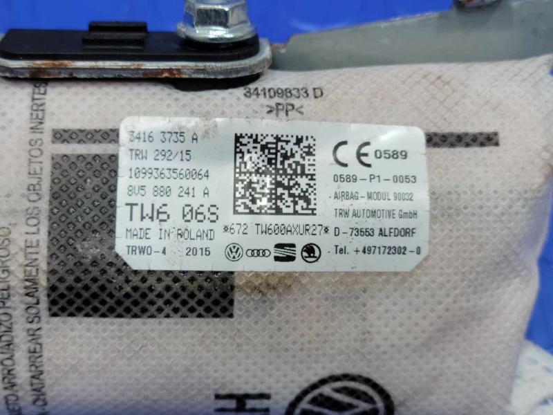 2016 Audi A3 Air Bag