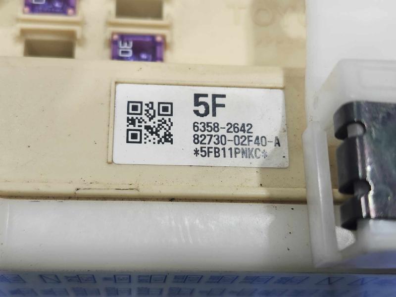 2016 Toyota Corolla Cabin Fuse Box