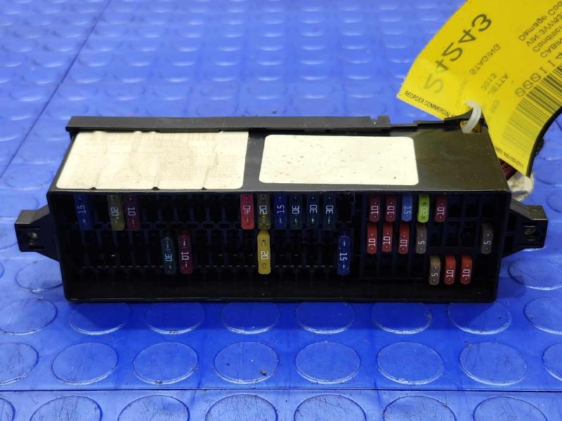 2013 Volkswagen Jetta Cabin Fuse Box