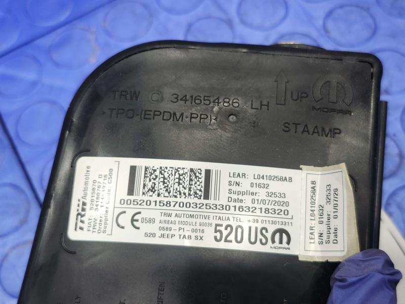 2020 Jeep Renegade Air Bag
