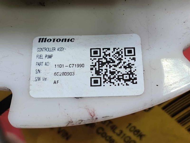 2016-2020 Kia Optima Tank Mounted Fuel Pump Assembly Genuine OEM 31110D5500