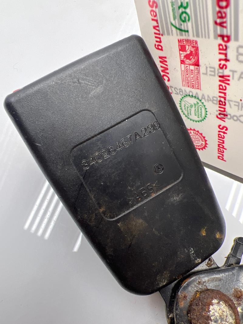 2010 Mercedes E-Class Rear Seat Belt