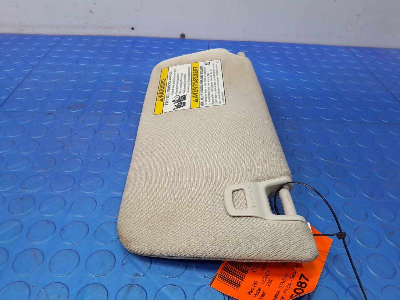 2020 Subaru Legacy Sun Visor