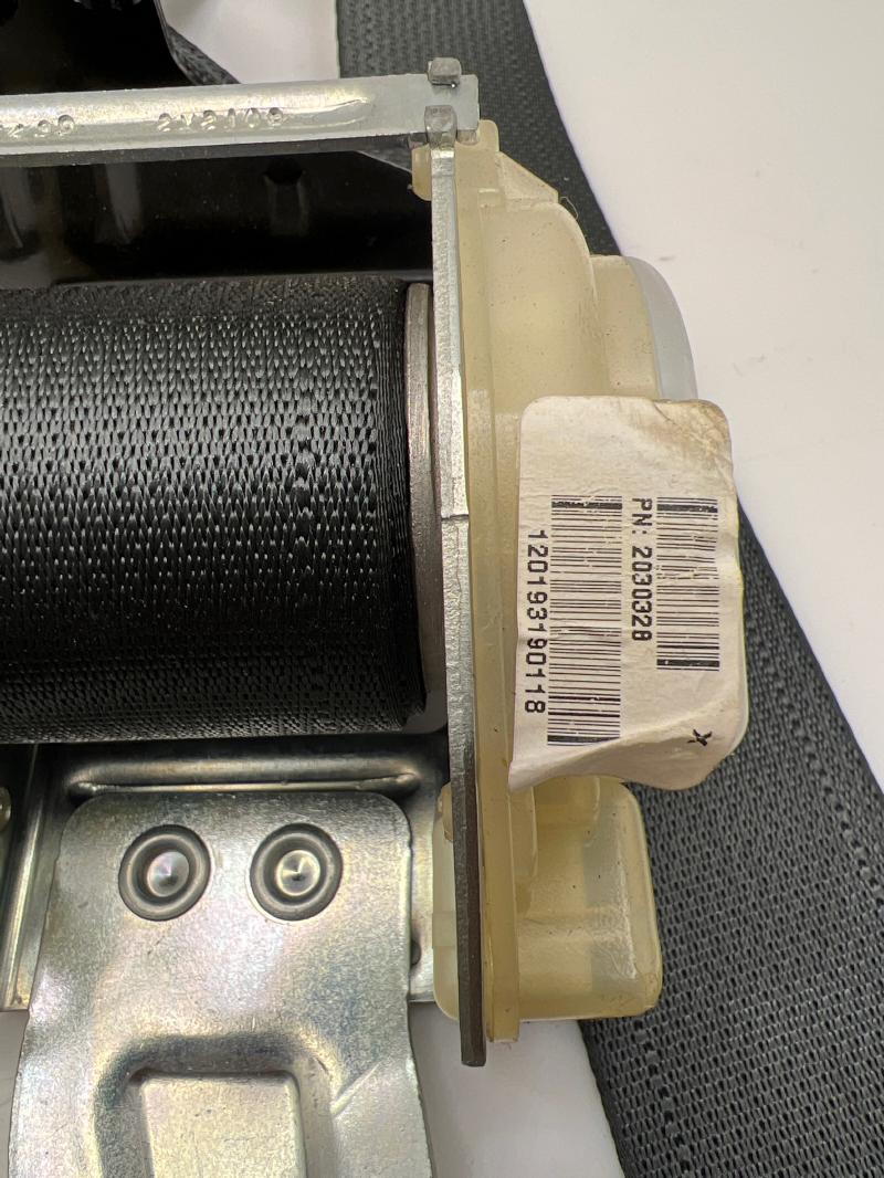 2012 Honda Accord Rear Seat Belt
