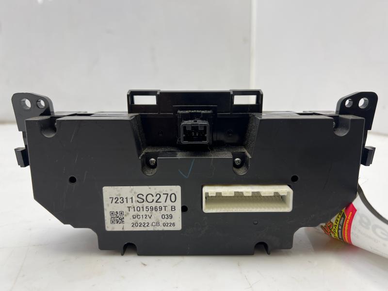 2012 Subaru Forester Heater A/C Control