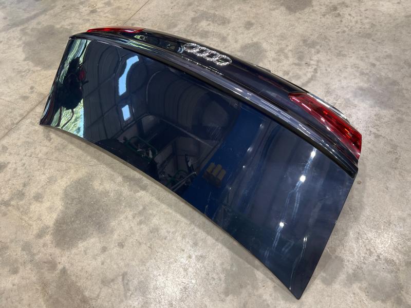 2013-2017 Audi S6 Decklid Trunk Lid Assembly Blue W1 Genuine OEM 4G5827023C