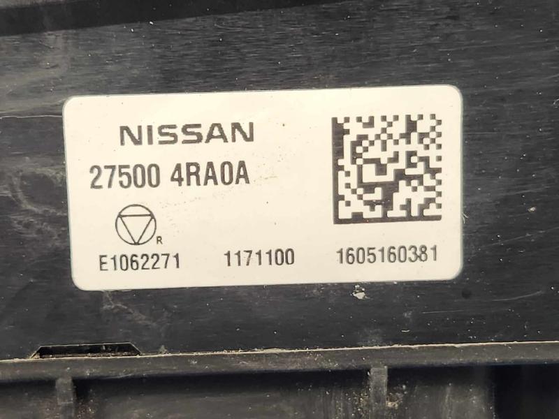 2017 Nissan Maxima Heater A/C Control