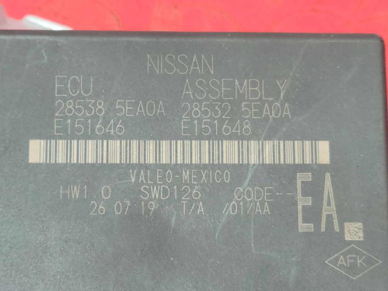 2020 Nissan Versa Sonar Radar Controller Assembly Genuine OEM 28532-5EA0A