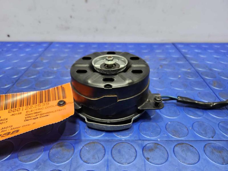 2017 Acura RDX Electric Cooling Motor