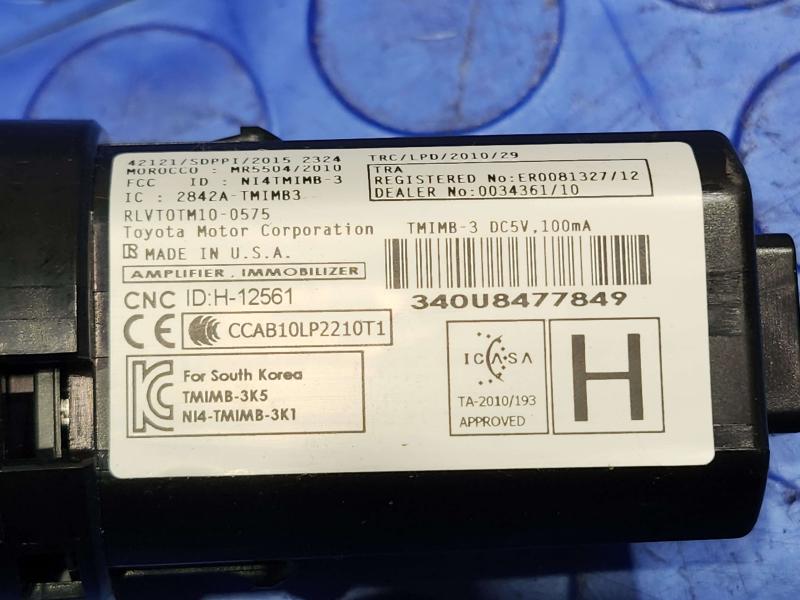 2018 Toyota Highlander Ignition Switch(W/O Cyl& Key)