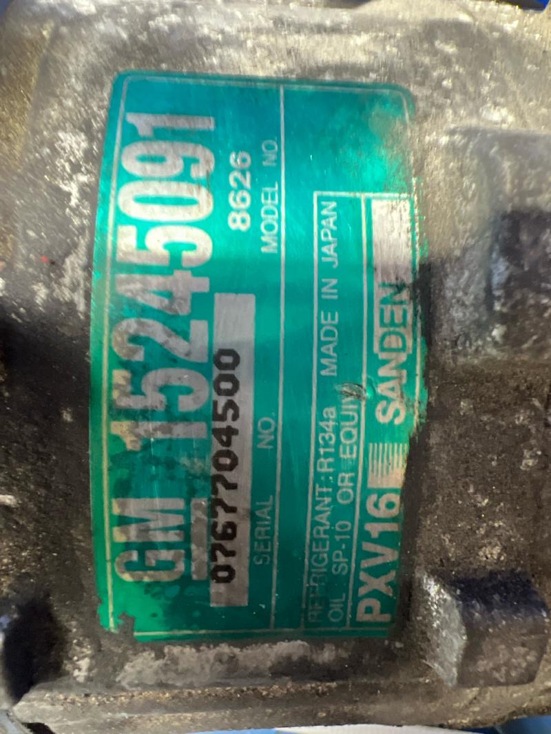 2006 Pontiac Solstice A/C Air Compressor